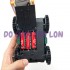 Đồ chơi mô hình xe tăng chạy pin 4 bánh có đèn nhạc 206L