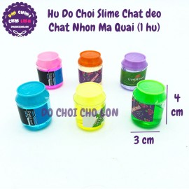 Hũ đồ chơi Slime chất dẻo hình nước ngọt chất nhờn ma quái