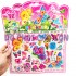 Hình dán sticker nổi 3D hình hoạt hình các loại size 35x29 cm