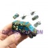 Hộp 8 xe máy bay quân sự đồ chơi mô hình bằng sắt 1:64 G0388F