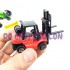 Vỉ đồ chơi 4 xe công trình bằng sắt xúc, nâng,ben, lu 102307