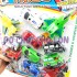 Vỉ đồ chơi 12 xe máy bay Toy Tribe bằng nhựa chạy trớn 399-81H