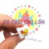 Đồ chơi lắc bầu cua cá cọp xúc xắc bằng NHỰA size 1.5 cm