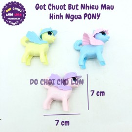 Gọt Chuốt Bút Chì nhiều màu hình ngựa Pony 8097