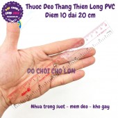 Thước dẻo thẳng Thiên Long PVC điểm 10 TP-SR022 dài 20cm