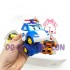 Hộp đồ chơi 6 Robocar Poli biến hình thành xe ô tô 88168-6S