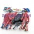 Đồ chơi 4 siêu anh hùng Super Heroes dùng pin có đèn 5566 - Đồ chơi siêu nhân