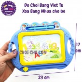 Đồ chơi bảng XÓA bảng viết tự xóa SIZE 23X17 CM bằng nhựa cho bé