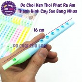 Đồ chơi kèn thổi hình cây sáo bằng nhựa - Đồ chơi phát ra âm thanh