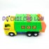 Đồ chơi xe chở rác 6 bánh bằng nhựa chạy trớn xe mô hình công trình GT-101
