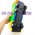Đồ chơi xe chở rác 6 bánh bằng nhựa chạy trớn xe mô hình công trình GT-101