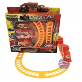 Hộp đồ chơi đường ray xe lửa tàu hỏa Cars chạy pin