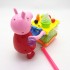 Lồng đèn trung thu heo Peppa Pig đẩy xe kem dùng pin có đèn nhạc