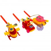 Lồng đèn trung thu xe máy bay mini dùng pin có đèn nhạc