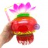 Lồng đèn trung thu quả cầu bông sen 3D dùng pin có đèn nhạc