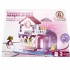 Hộp đồ chơi lắp ráp quán cà phê búp bê 21201