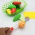 Bộ đồ chơi rổ đựng rau củ quả cắt Cutting Game bằng nhựa