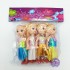 Bộ đồ chơi 4 bé búp bê baby bằng nhựa