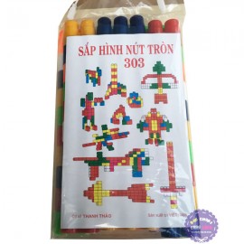Đồ chơi sắp hình nút tròn 60 mảnh ghép
