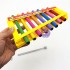 Đồ chơi đàn gõ Xylophone 8 thanh trụ tròn bằng sắt 32168-6