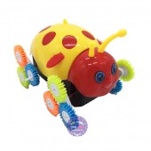 Hộp đồ chơi xe bọ cánh cam nhào lộn 12 bánh lật chạy pin