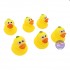 Bộ đồ chơi túi chít vịt 6 con Yello Duck