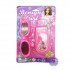 Vỉ đồ chơi điện thoại & mắt kính thời trang Benign Girl dùng pin