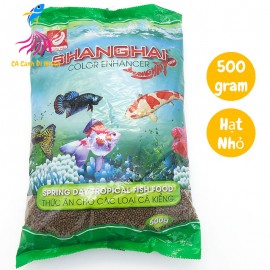Thức ăn cho cá cảnh ShangHai hạt NHỎ 500g