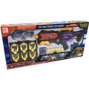 Hộp đồ chơi súng bắn đạn xốp đạn nước 9 bia & mắt kiếng 518B