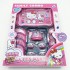 Hộp đồ chơi ấm tách uống trà Hello Kitty 14 món bằng Inox