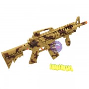 Hộp đồ chơi súng máy lính bắn đạn xốp liên thanh 648-12