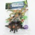Bộ đồ chơi 3 chú khủng long đại & 3 cây bằng nhựa Dinosaur