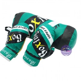 Bộ đồ chơi đấm bốc võ đài 2 bao tay & bao cát cho bé