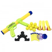 Hộp đồ chơi súng thụt banh 8 trái bằng nhựa 81000A