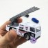 Hộp đồ chơi các loại xe cảnh sát bằng sắt 6 chiếc 1:87