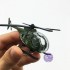 Hộp đồ chơi các loại xe máy bay quân sự bằng sắt 6 chiếc 1:87