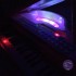 Hộp đồ chơi đàn piano có micro nắp đậy dùng pin nhạc đèn