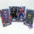 Bộ 4 hộp đồ chơi siêu anh hùng Super Heroes dùng pin có đèn