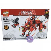 Hộp đồ chơi lắp ráp Robot Ninja Lepin 304 miếng bằng nhựa 8917