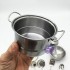 Hộp đồ chơi nấu ăn bằng inox 12 chi tiết & tạp dề