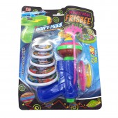 Vỉ đồ chơi súng bắn bông vụ đèn 5C & 2 chong chóng 898-2B