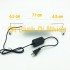 Đèn LED máng Xuan Mei Long 2 dãy TRẮNG cho hồ cá size 80 - 90 cm