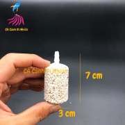 Quả Sủi Mè hình trụ Oxy cho hồ cá cảnh size 7 x 3 cm