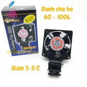 Quạt tản nhiệt 5 cánh hồ cá thủy sinh Cooling Fan 3000