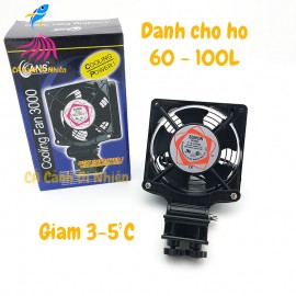 Quạt tản nhiệt 5 cánh hồ cá thủy sinh Cooling Fan 3000