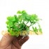 Mô hình cây rong CỎ 3 LÁ bằng nhựa trang trí hồ cá cảnh size 6 cm