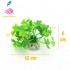 Mô hình cây rong CỎ 3 LÁ bằng nhựa trang trí hồ cá cảnh size 6 cm