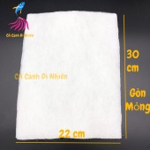 Bông gòn MỎNG lọc nước cho hồ cá cảnh