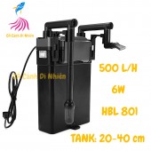 Máy lọc treo thành hồ cá SunSun HBL-801 cho hồ 20-40 cm