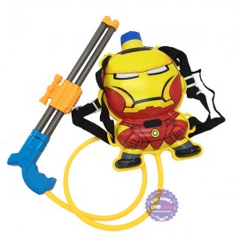 Bộ đồ chơi súng thụt nước 2 nòng & ba lô hình Iron Man